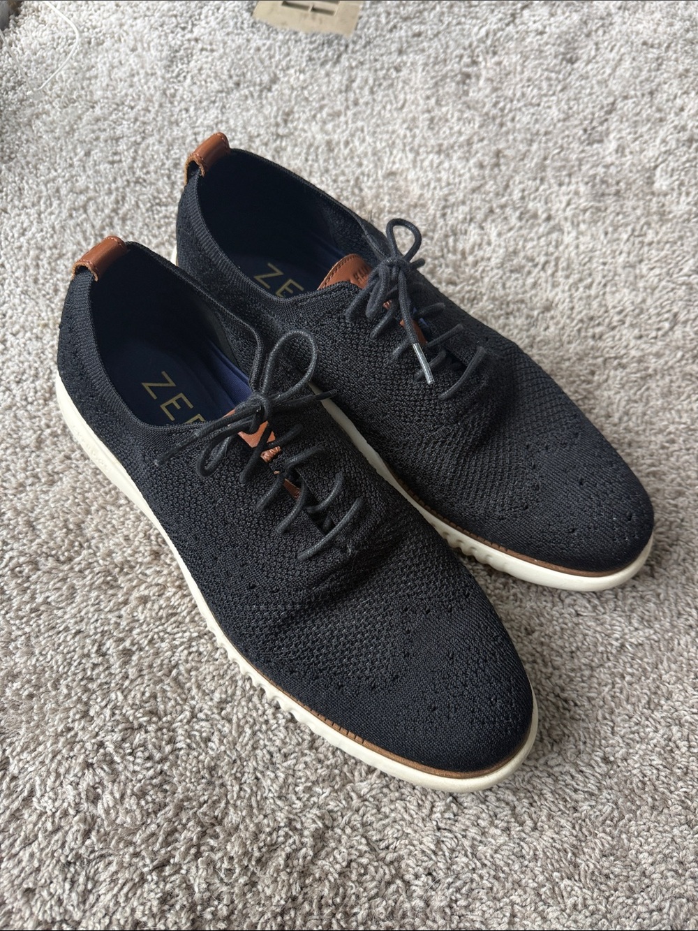 Men's OriginalGrand Remastered Stitchlite Oxfords Sneakers 11.5 Black